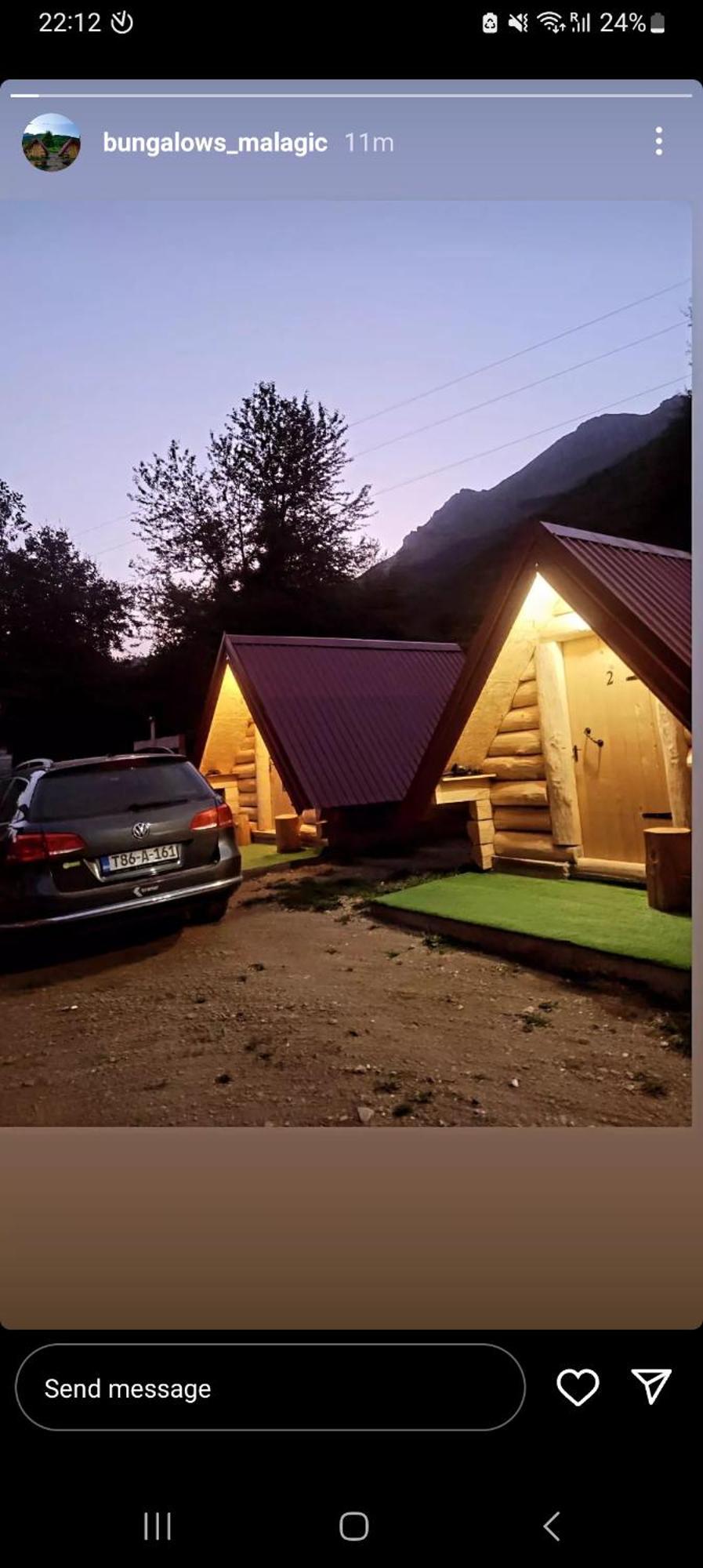 Bungalows Malagic Gusinje Zewnętrze zdjęcie